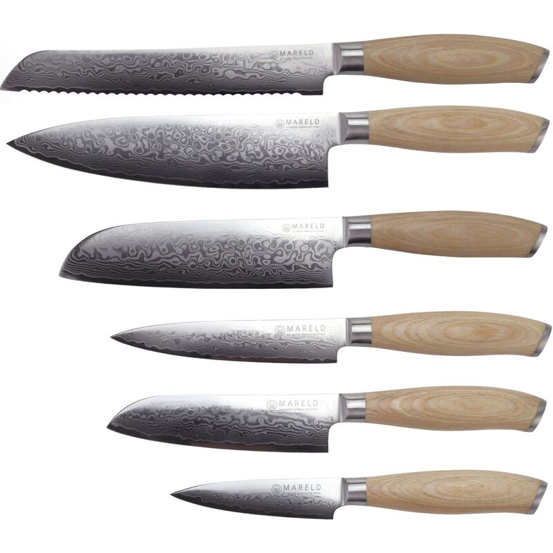 Akio knivsæt, 6 dele