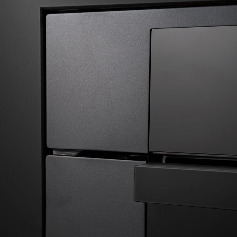 Modern F6011MODELN varmluftsovn 60 cm, carbonio