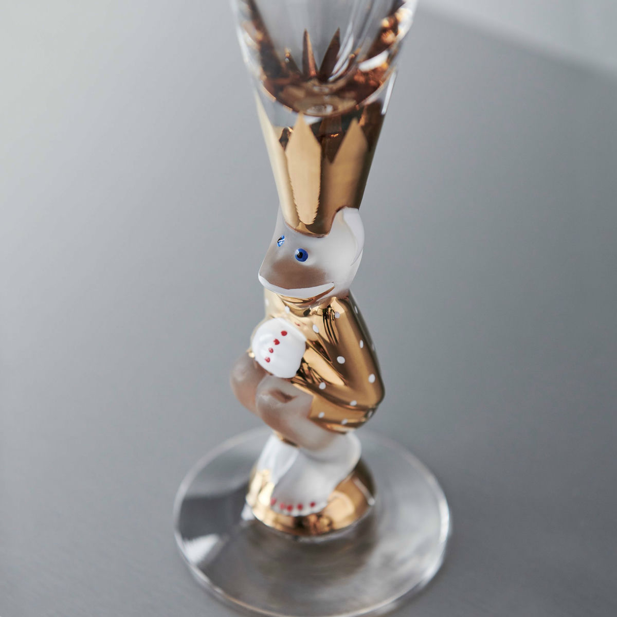 Champagneglas The Sparkling Devil 19 cl, guld