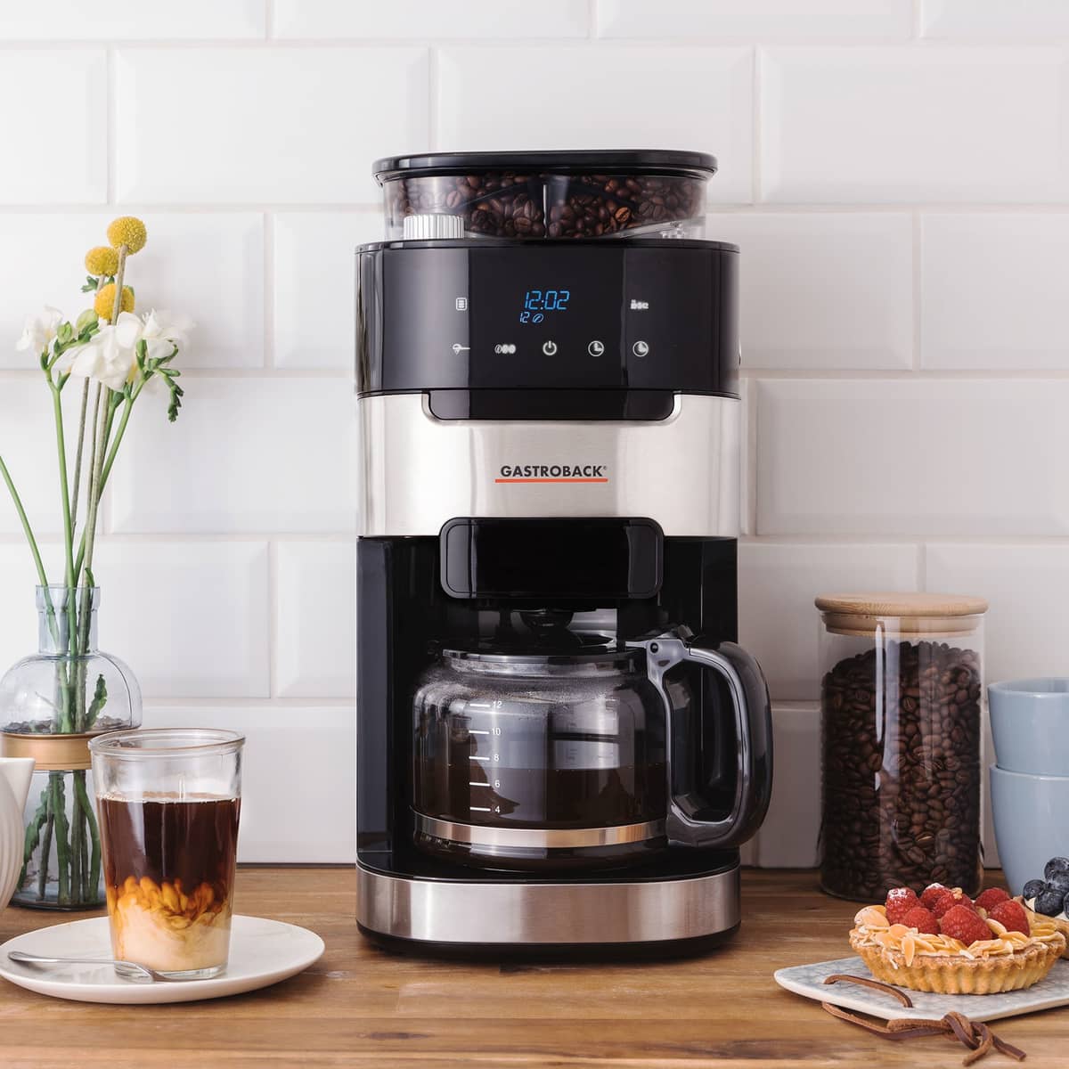 Grind & Brew Pro kaffemaskine med integreret kværn
