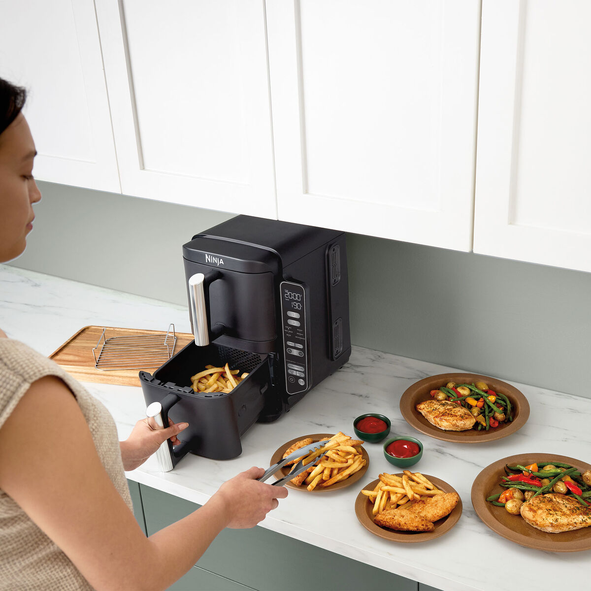 Ninja SL300EU Double Stack Airfryer 7,6 liter