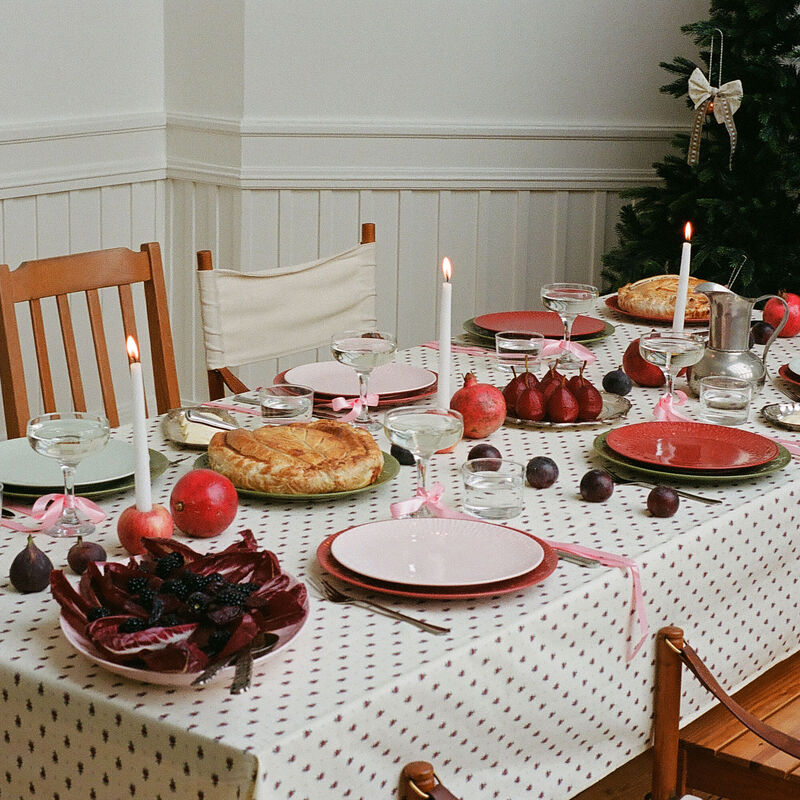 Confetti aamiaislautanen 24 cm, candyfloss