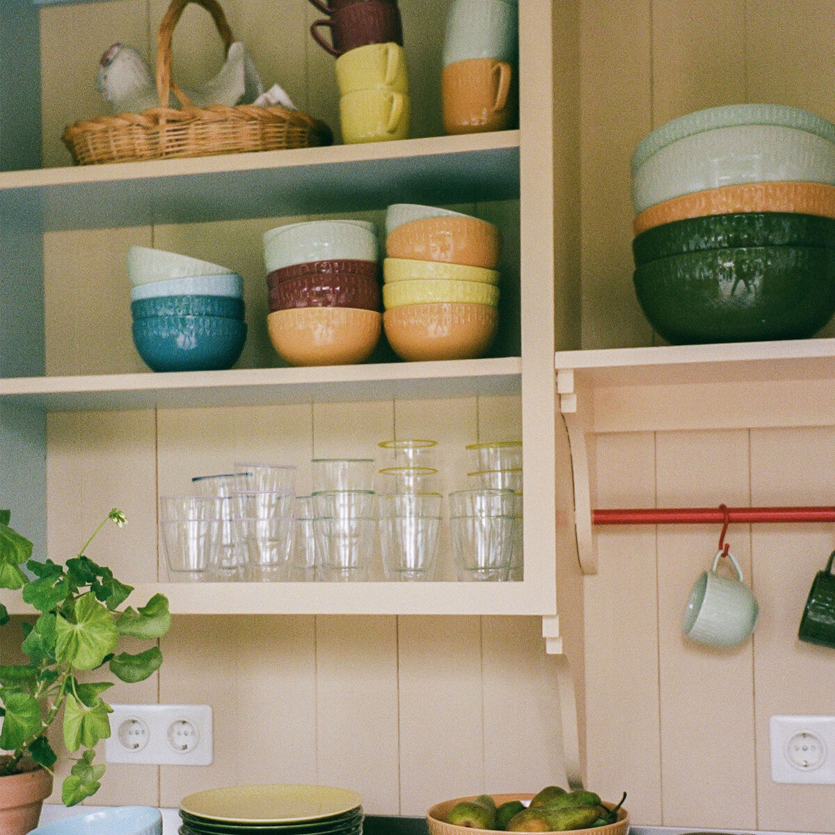 Confetti skål 14 cm, blueberry