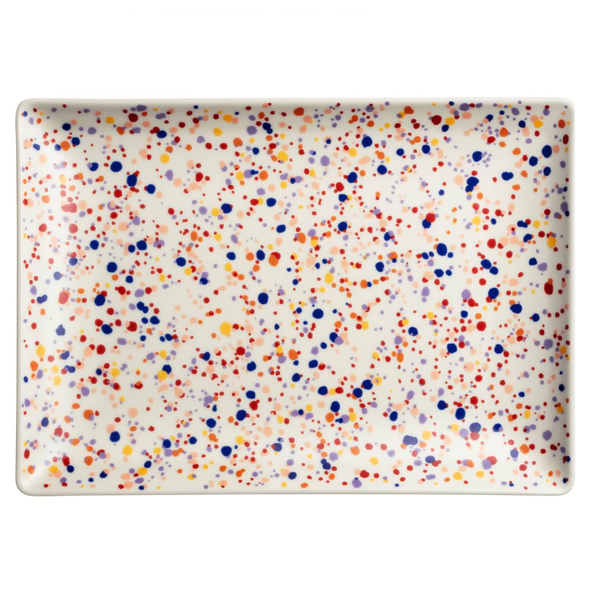 Oiva Toikka Collection Helle A4 tallerken 21 x 29 cm, blåbrun