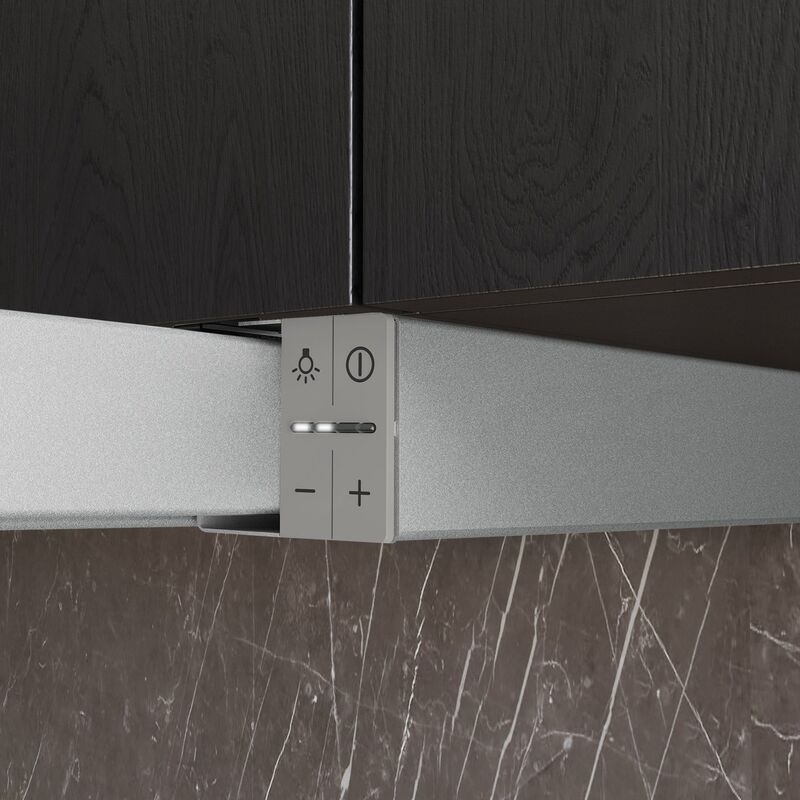 LI67RB531 iQ300 utdragbar köksfläkt, silver