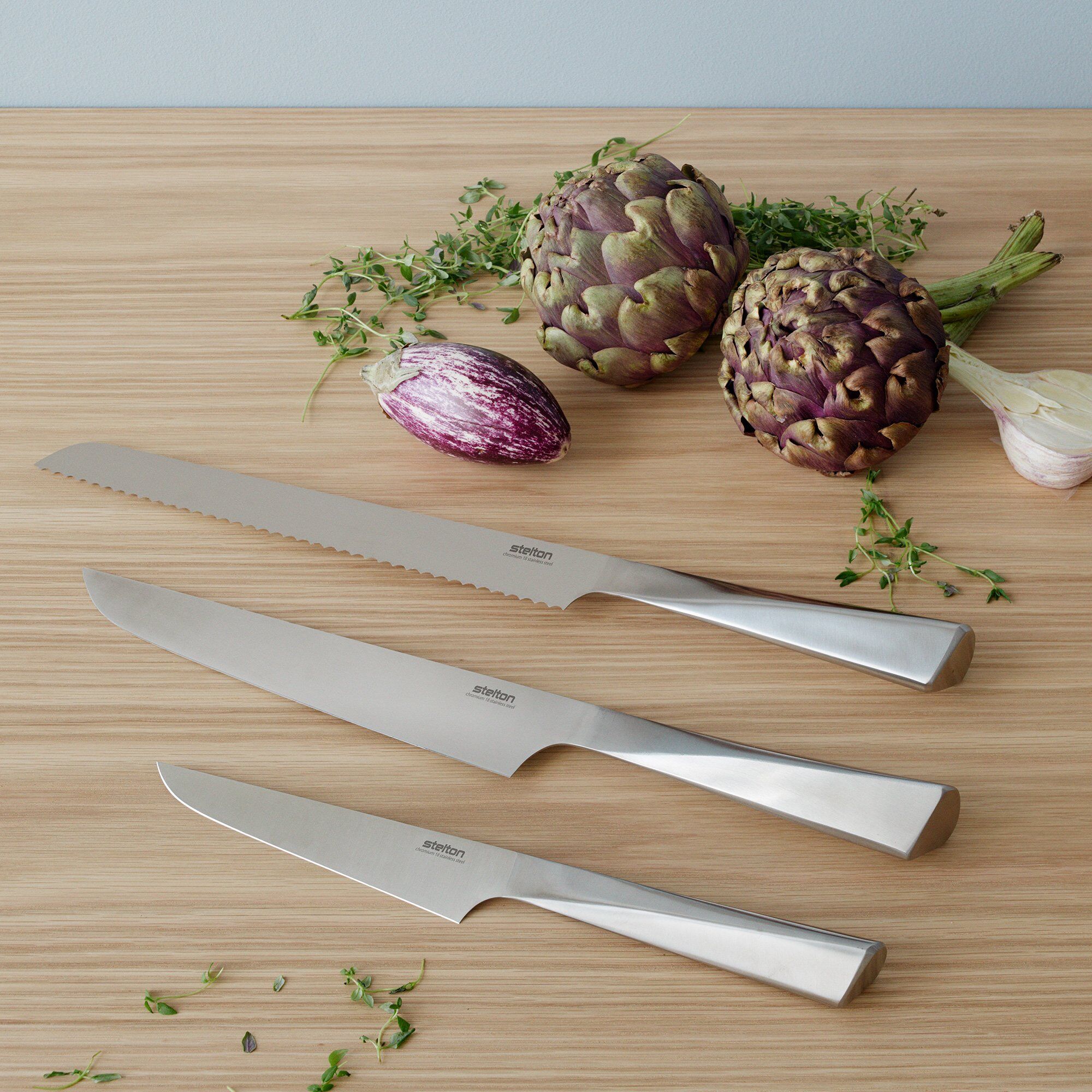 Alternativ bild 1 för Stelton Trigono Grönsakskniv