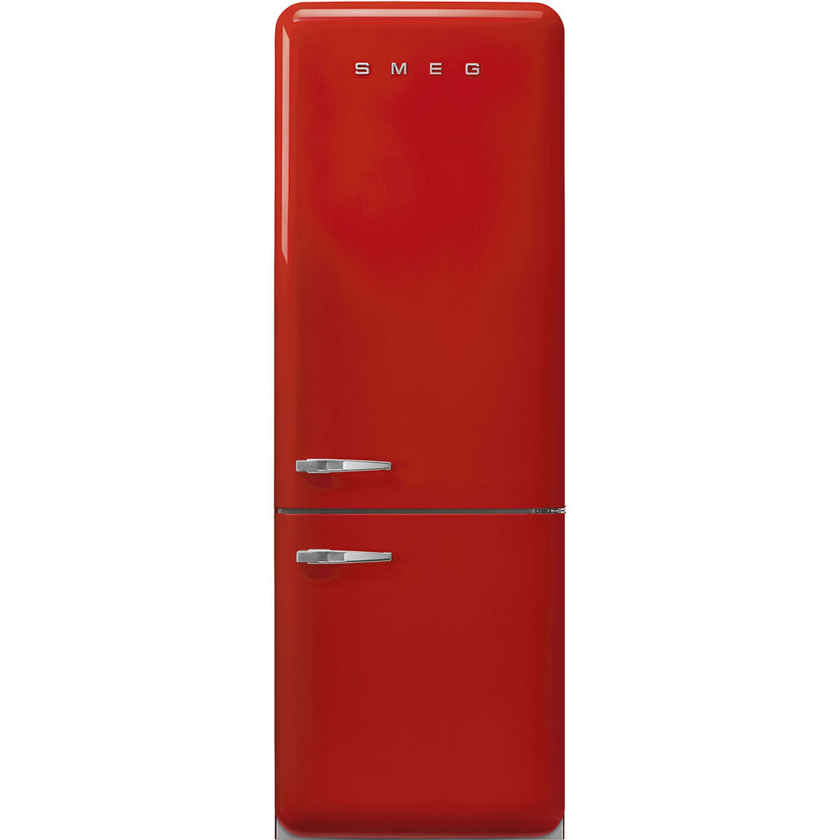 Smeg FAB38RRD6 Kombiskap høyrehengslet 70 cm, rød