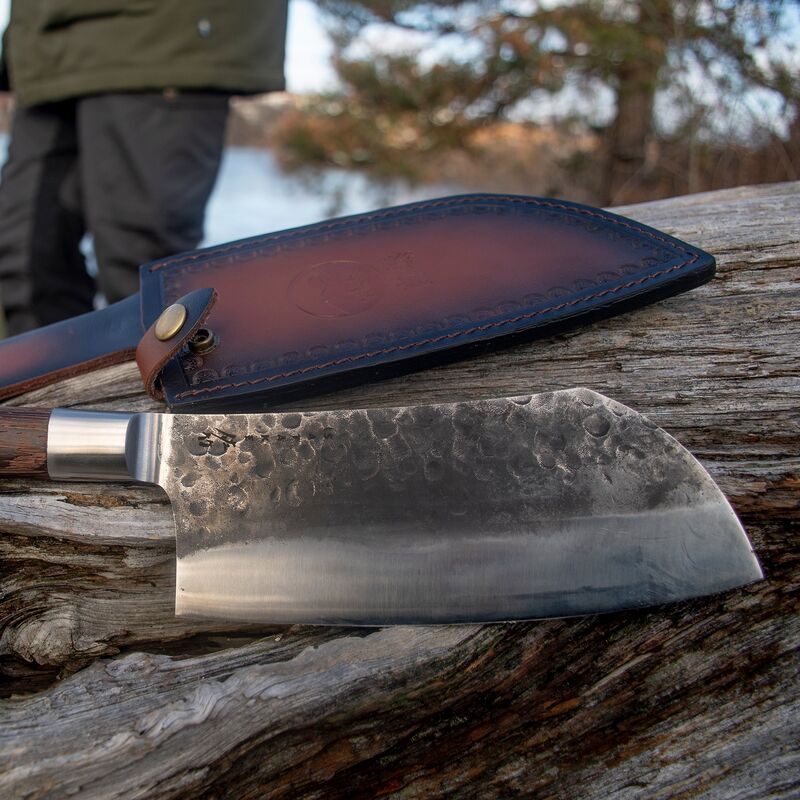 Kuro Mori chopper med etui, 20 cm