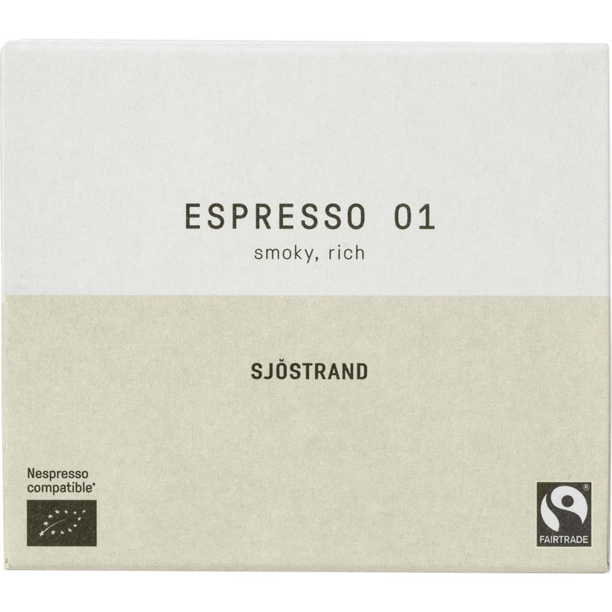 Sjöstrand N°1 Espresso Kapslar, 10-pack