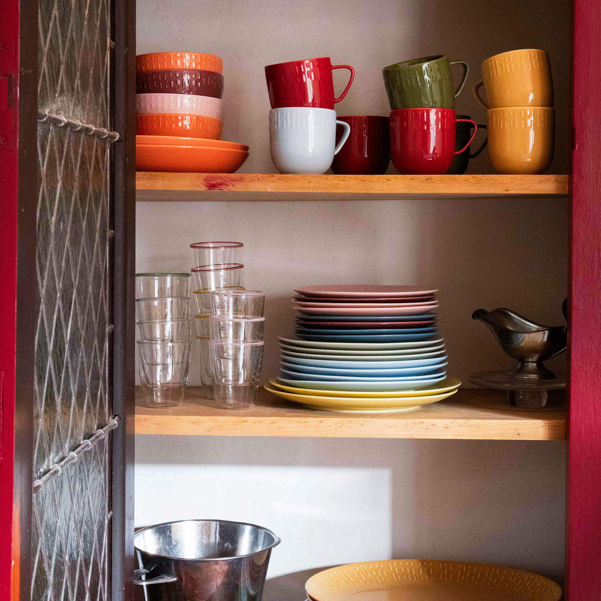 Confetti tallerken 24 cm, lemon