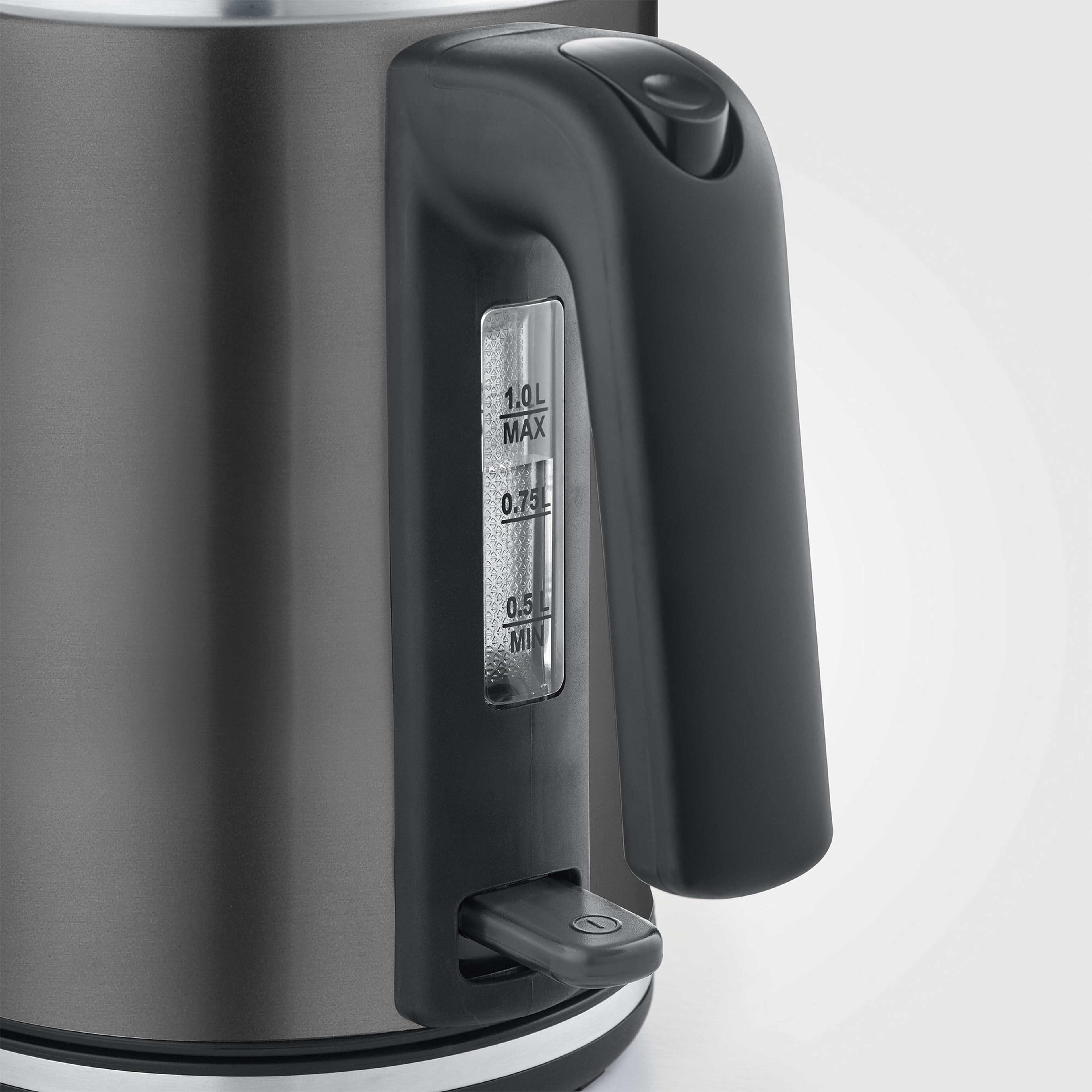 WK 9342 vattenkokare 1 liter, dark inox