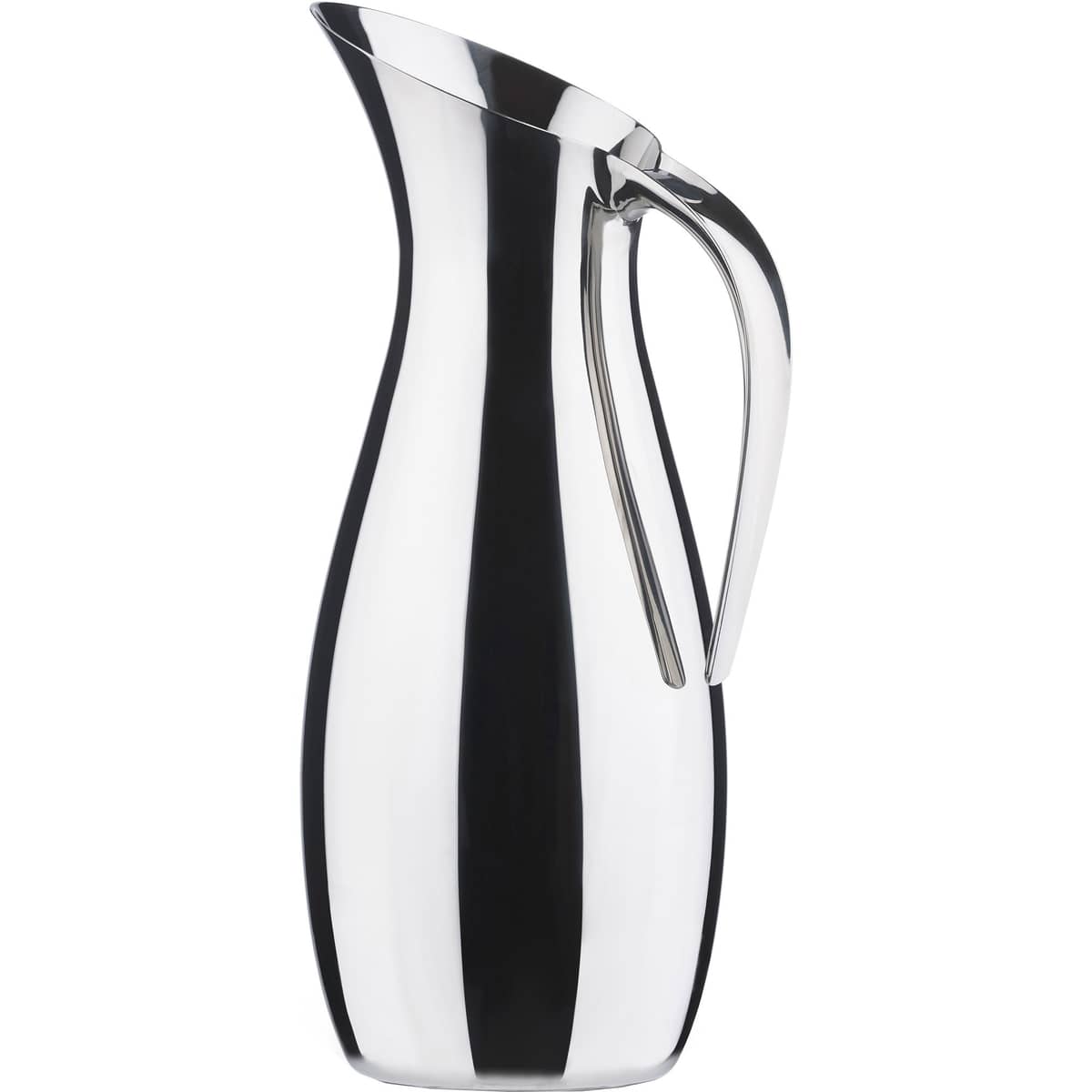 Kanne Rocks, polert stål, 1,7 liter