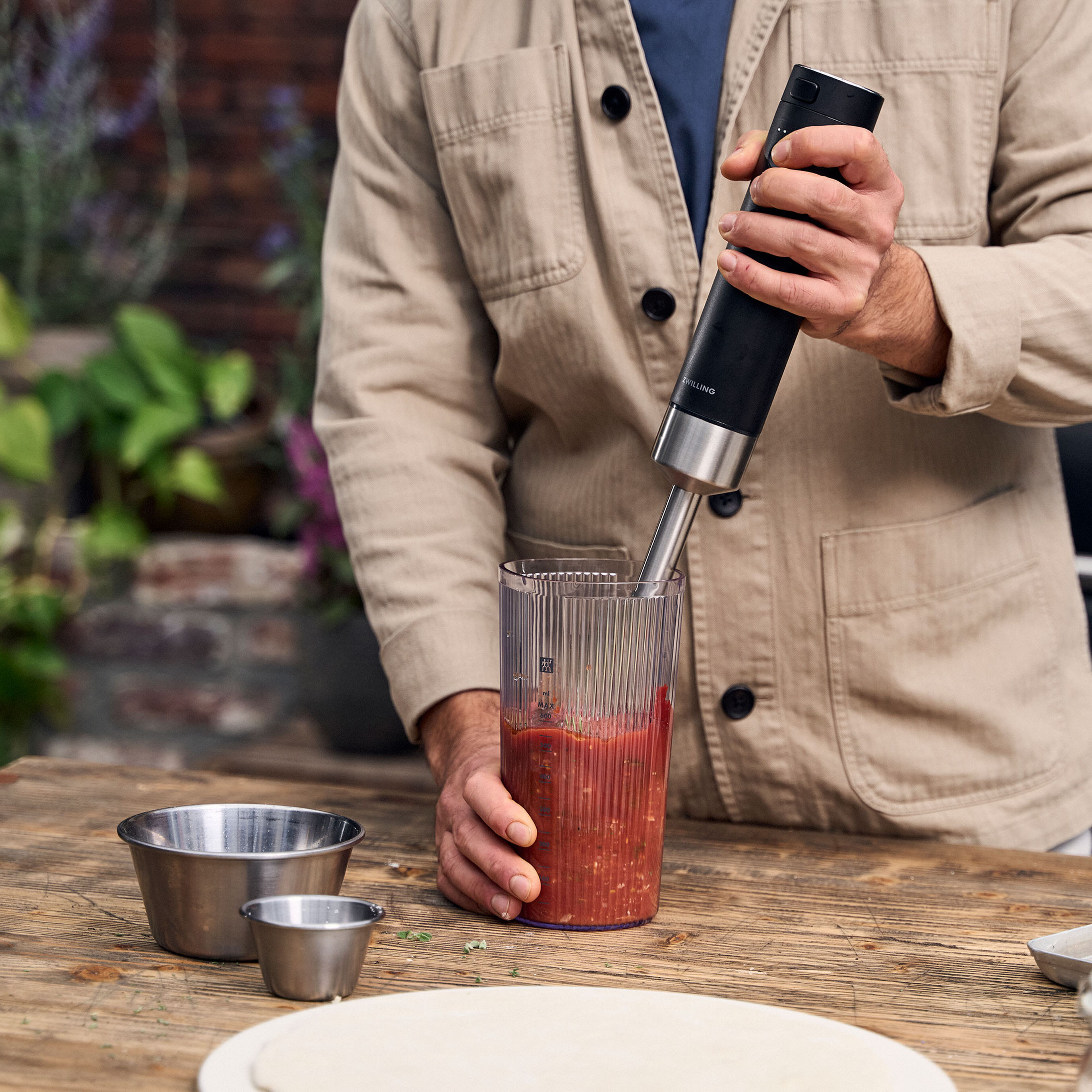 XTEND trådlös stavmixer, startset med batteri