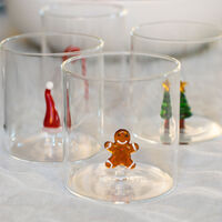 Tumblerglas 4 st, jultema
