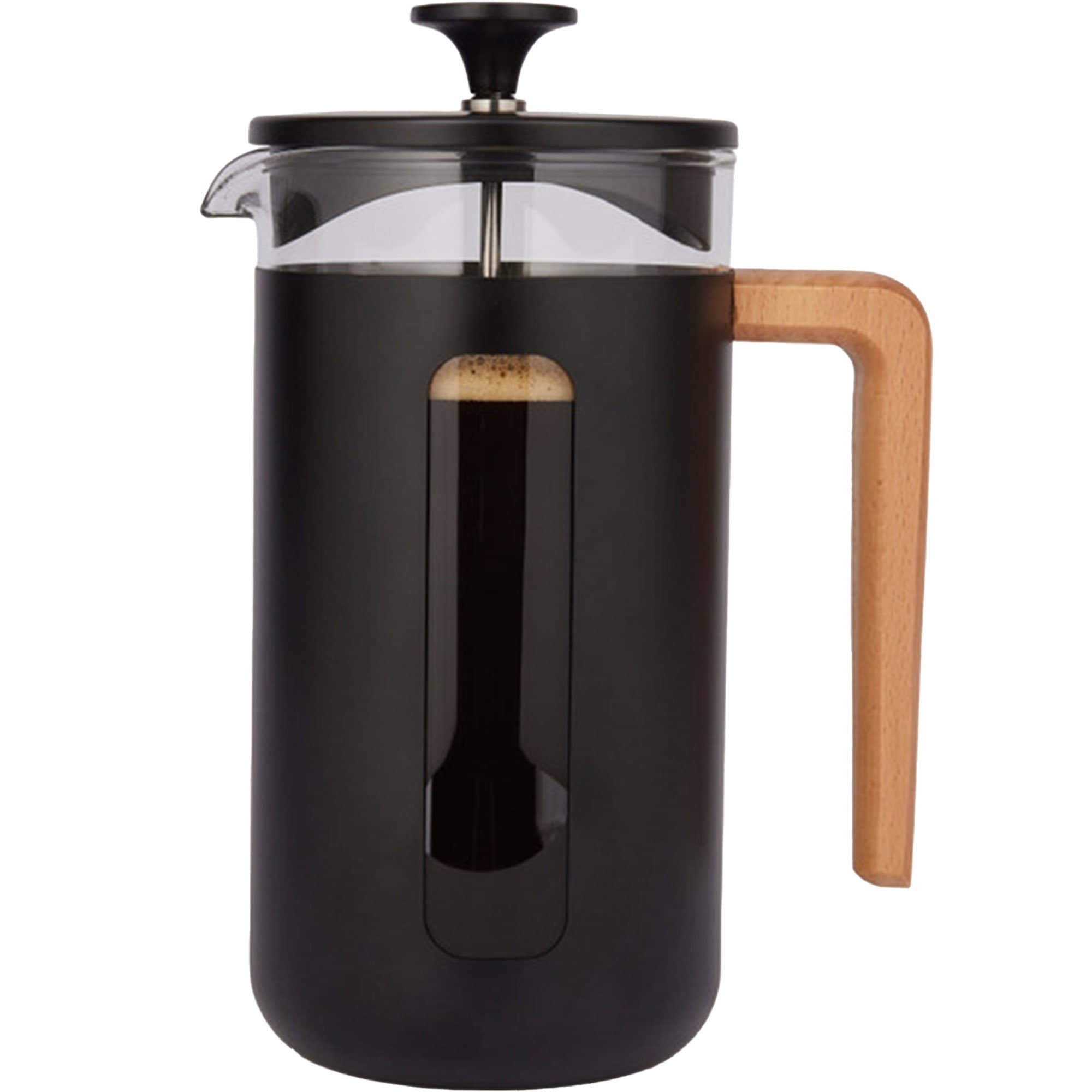 La Cafetire Pisa Stempelkande 8 kopper, sort