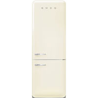 Smeg FAB38RCR6 högerhängd kyl/frys 70 cm, creme