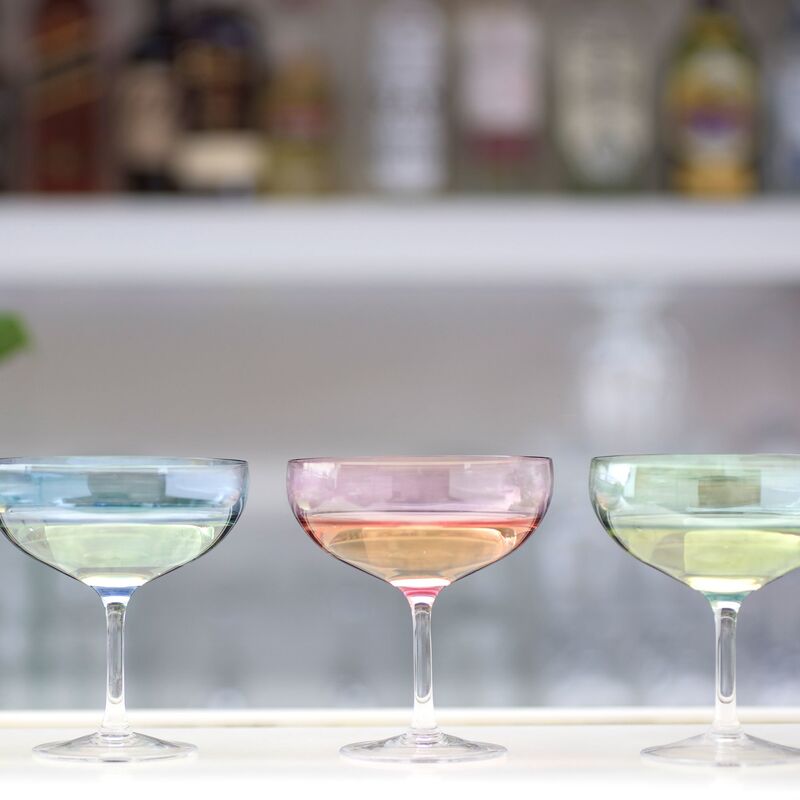 Happy cocktaillasi 28 cl, sininen