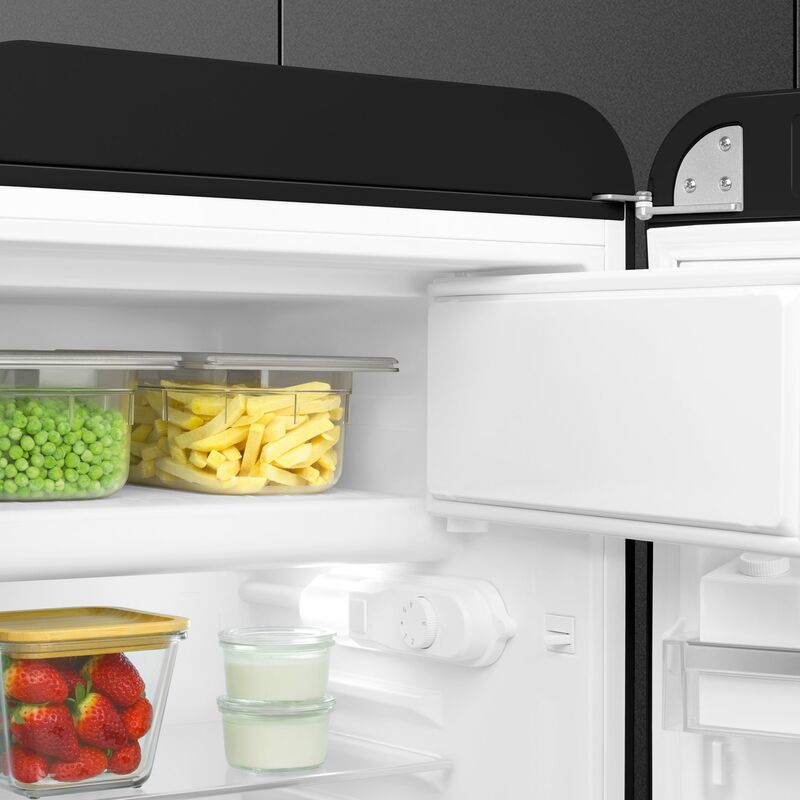 FAB10RBL6 Kjøleskap med fryserom, svart