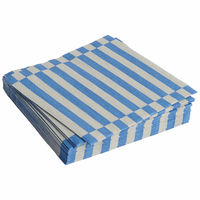 Pattern Lunch lautasliina, grey/blue