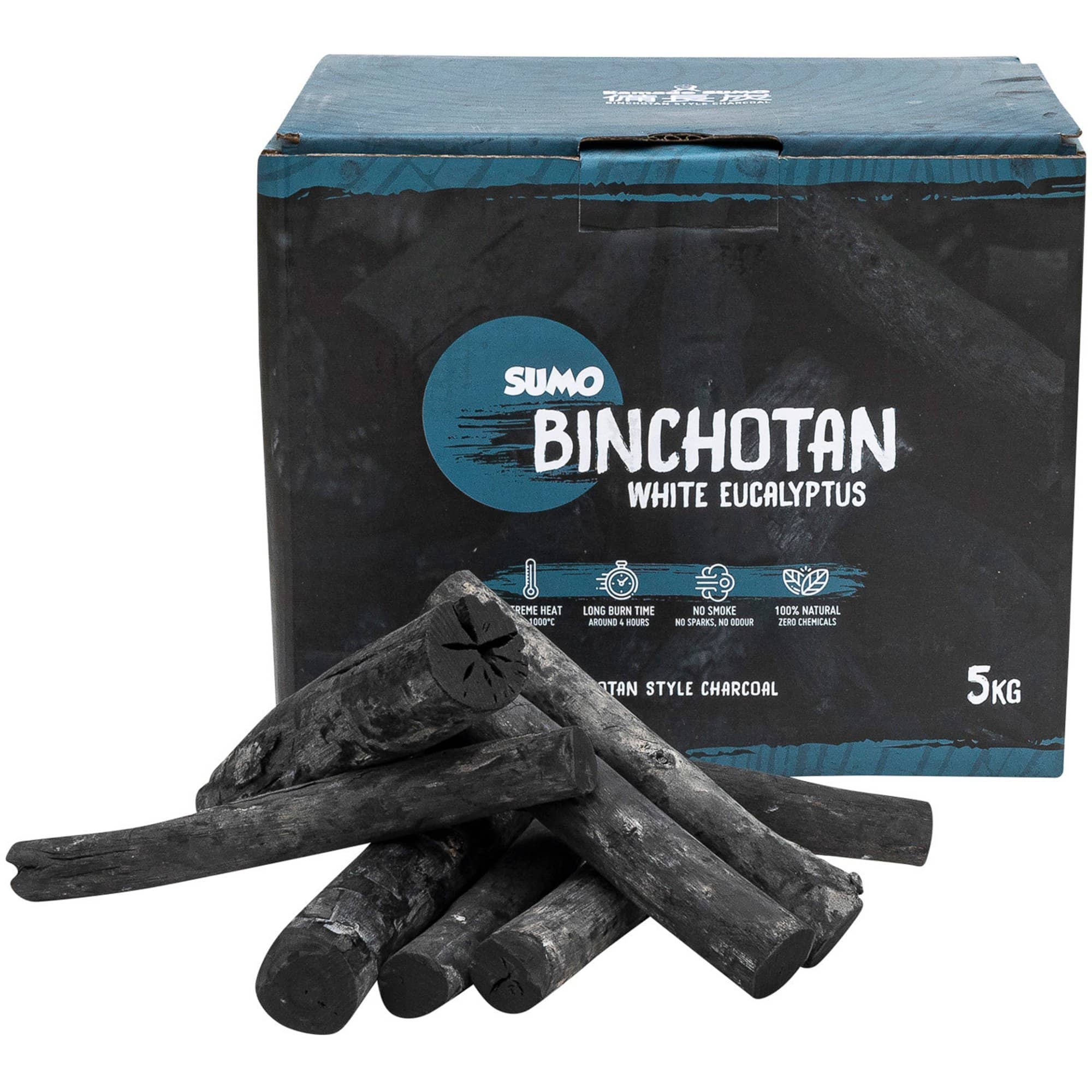 Binchotan White Eucalyptus kul 5 kg