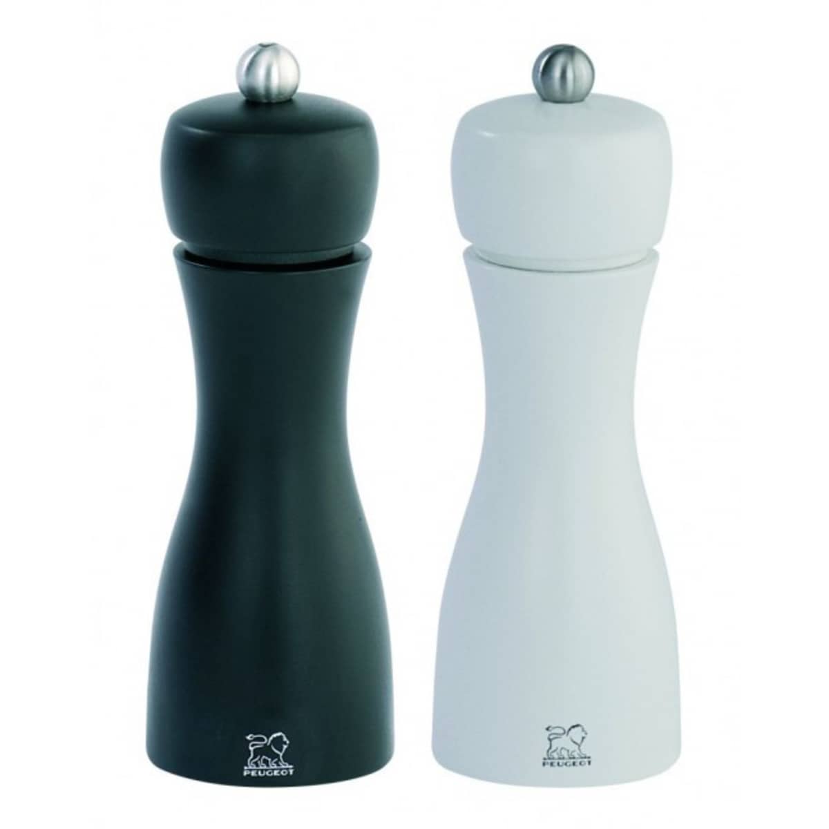 Tahiti Duo Salt & Pepperkverner 15 cm Svart/Hvit