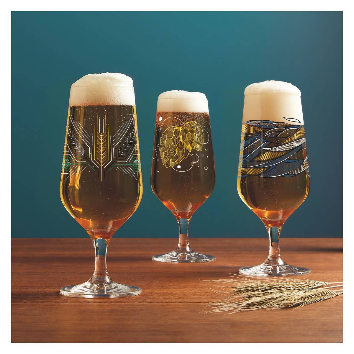 Brauchzeit pilsnerglas, 2 stk, #5&6