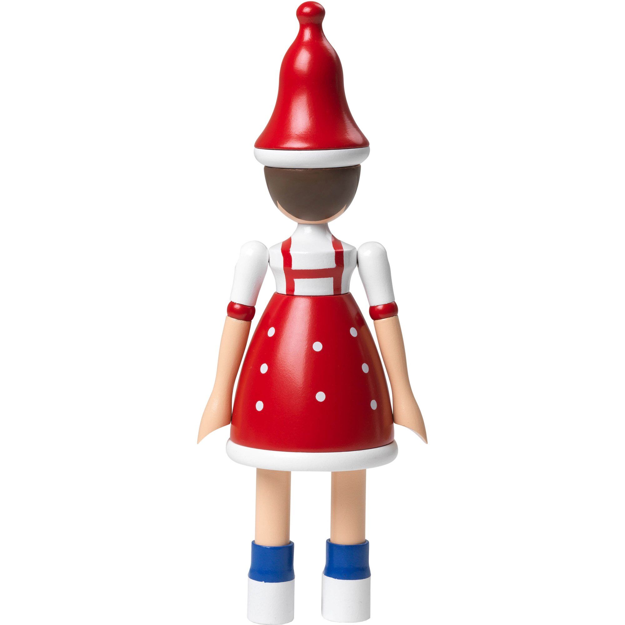 Alternativ bild 1 för Kay Bojesen Jul Lise röd/blå/vit