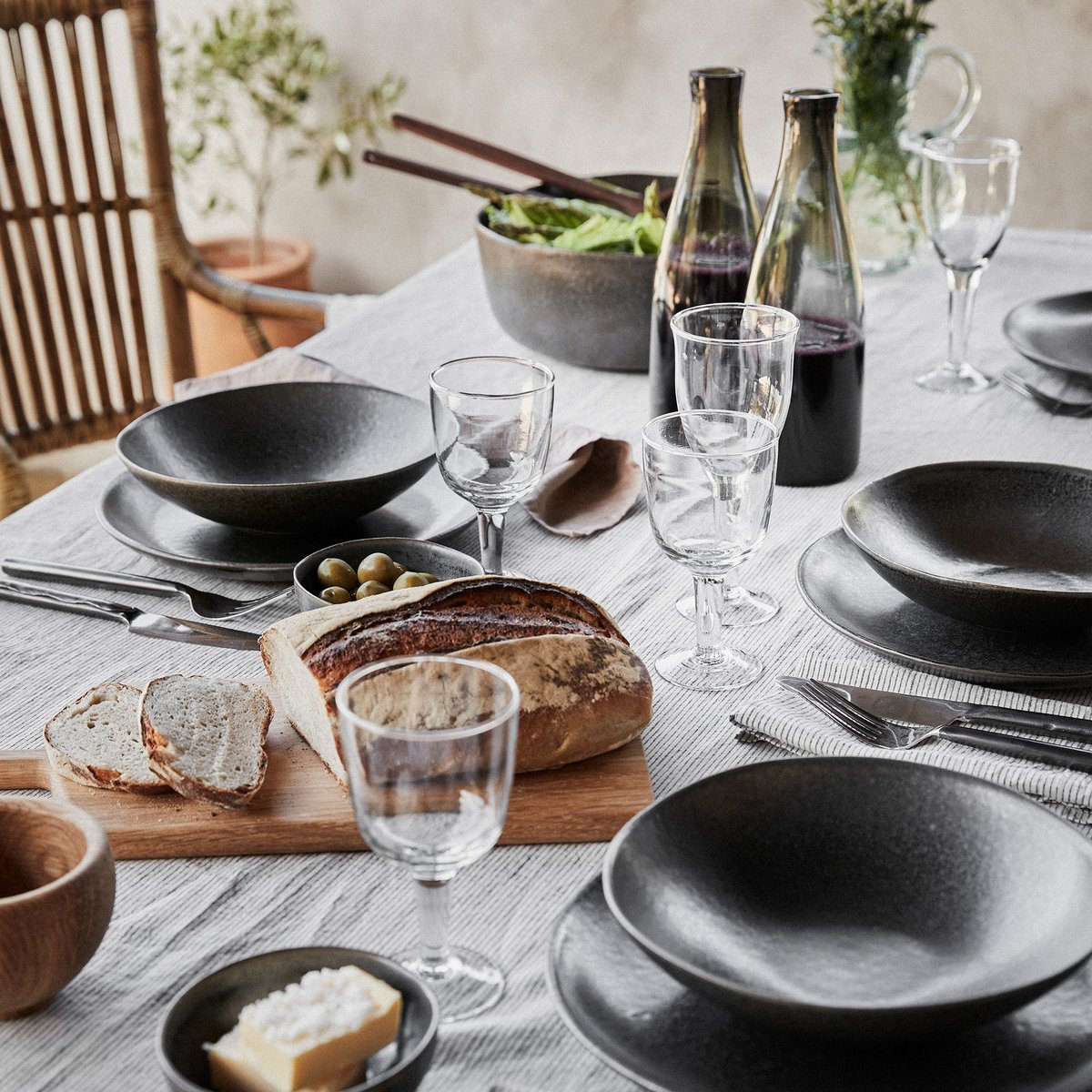 Galette vinglas low, clear
