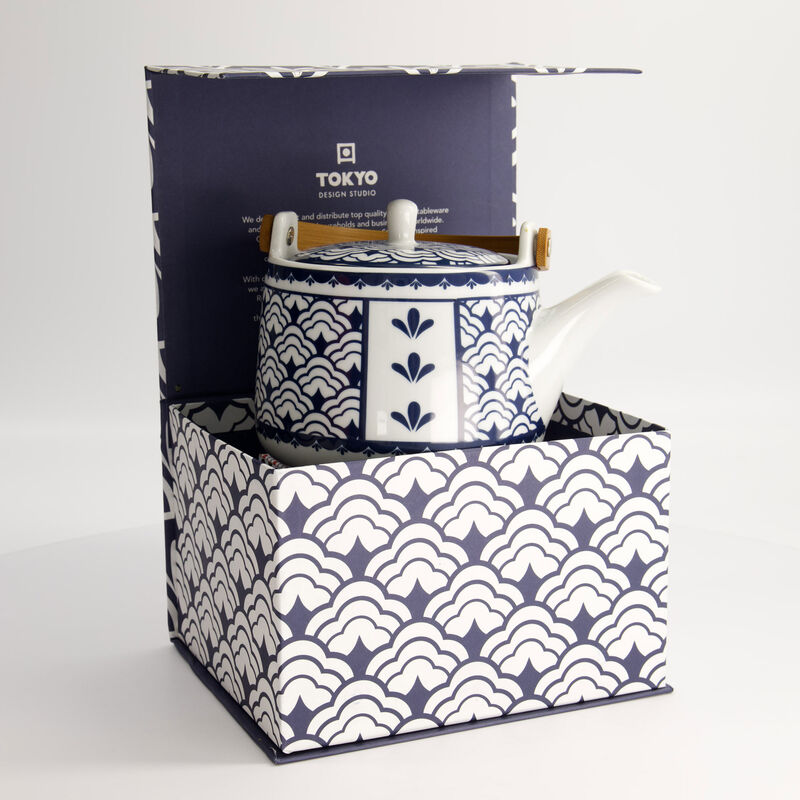 Tokyo Design Studio Tekanna D 1000 ml, blå