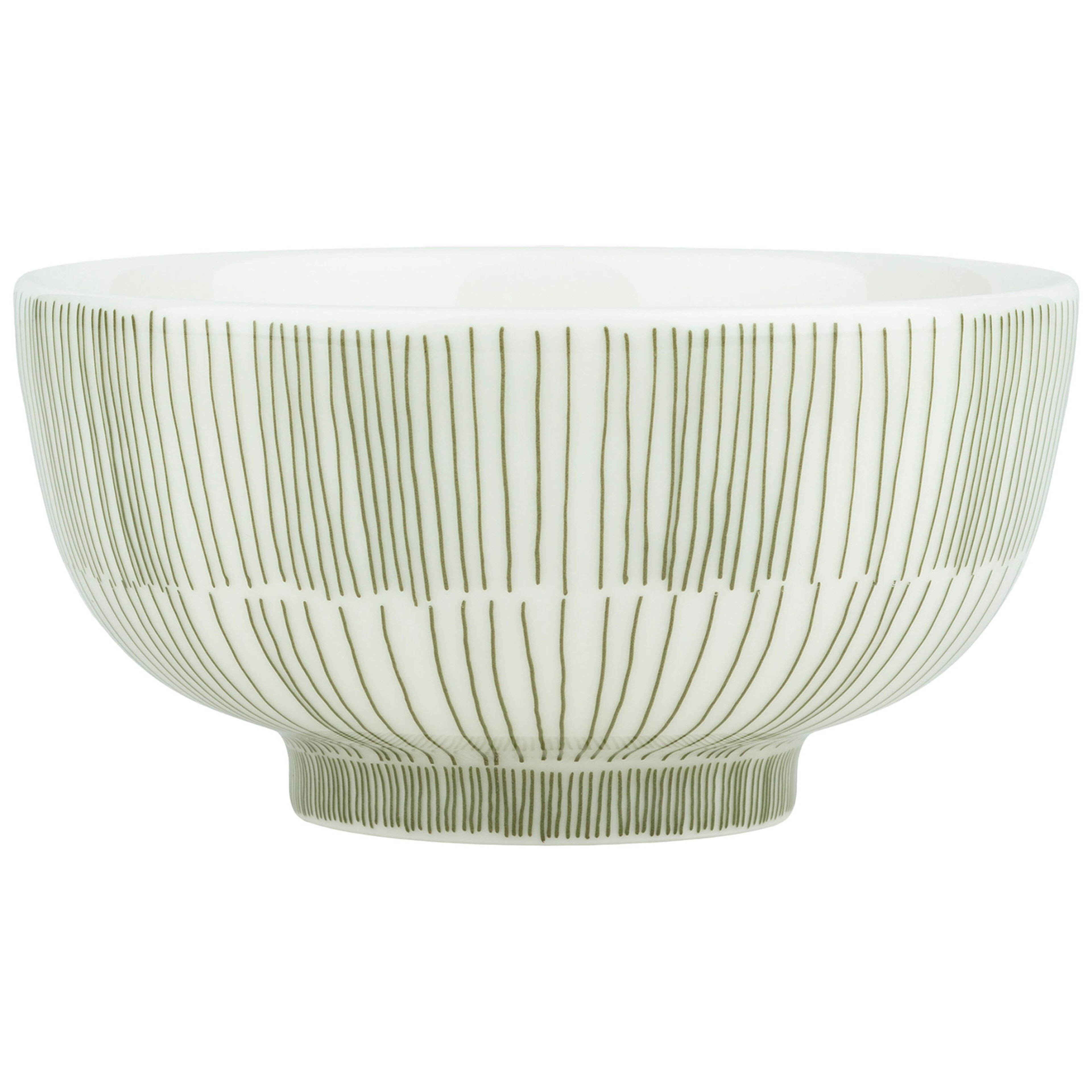 Marimekko Kukat Puhkeavat skål 3 dl, hvid/grøn