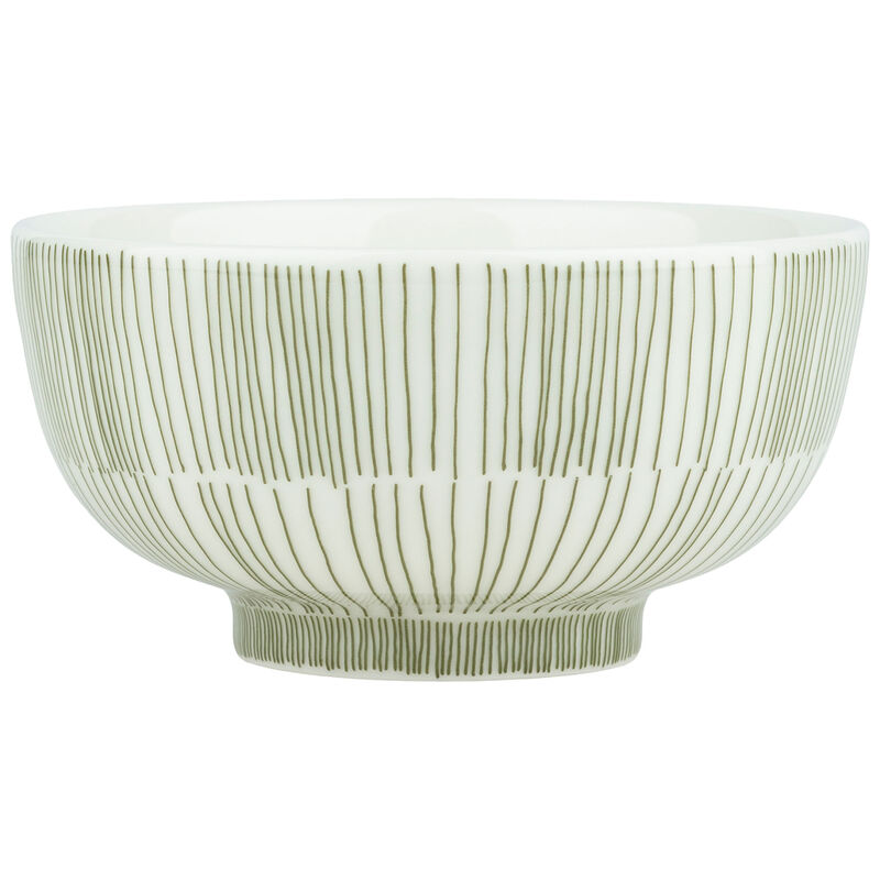 Marimekko Kukat Puhkeavat skål 3 dl, hvid/grøn