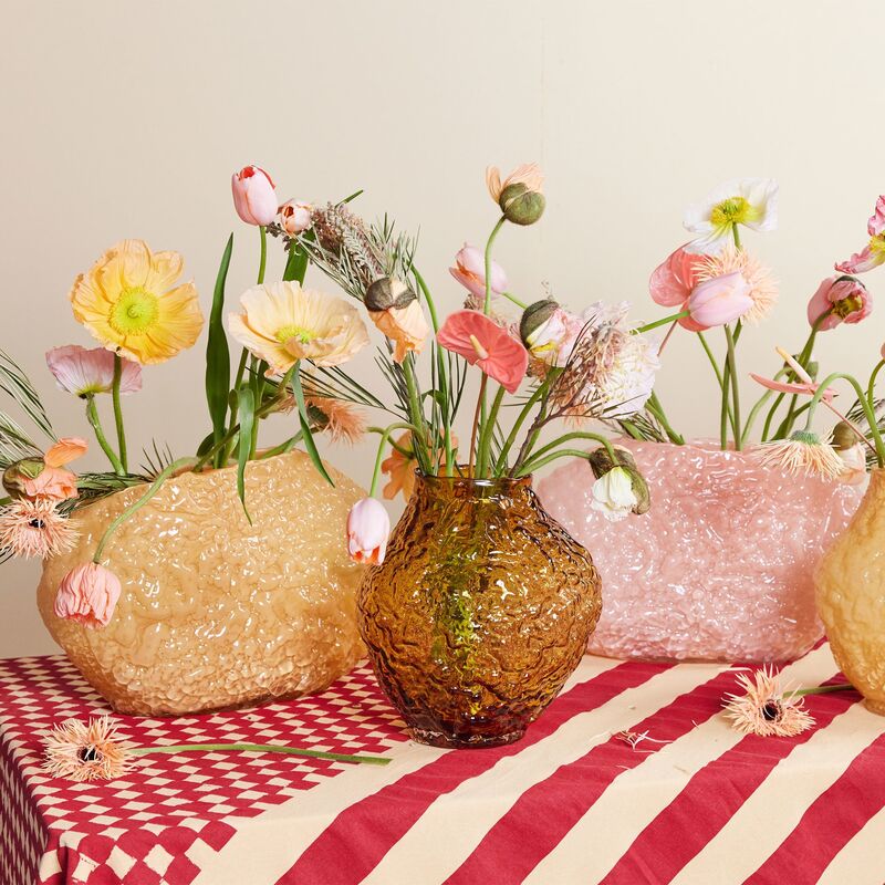 Corallo vase 26 cm medium, lys rav