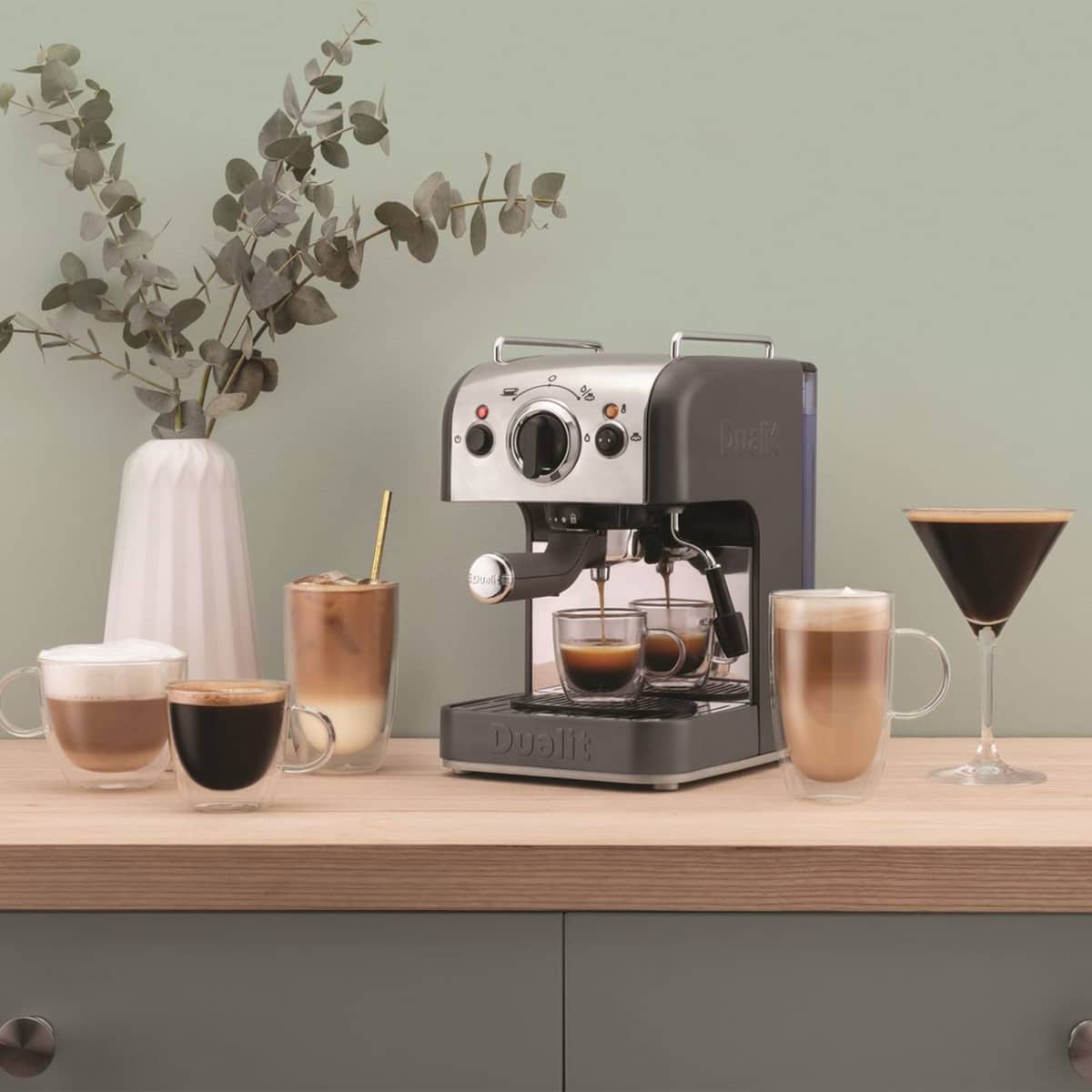 3-in-1 espressomaskin