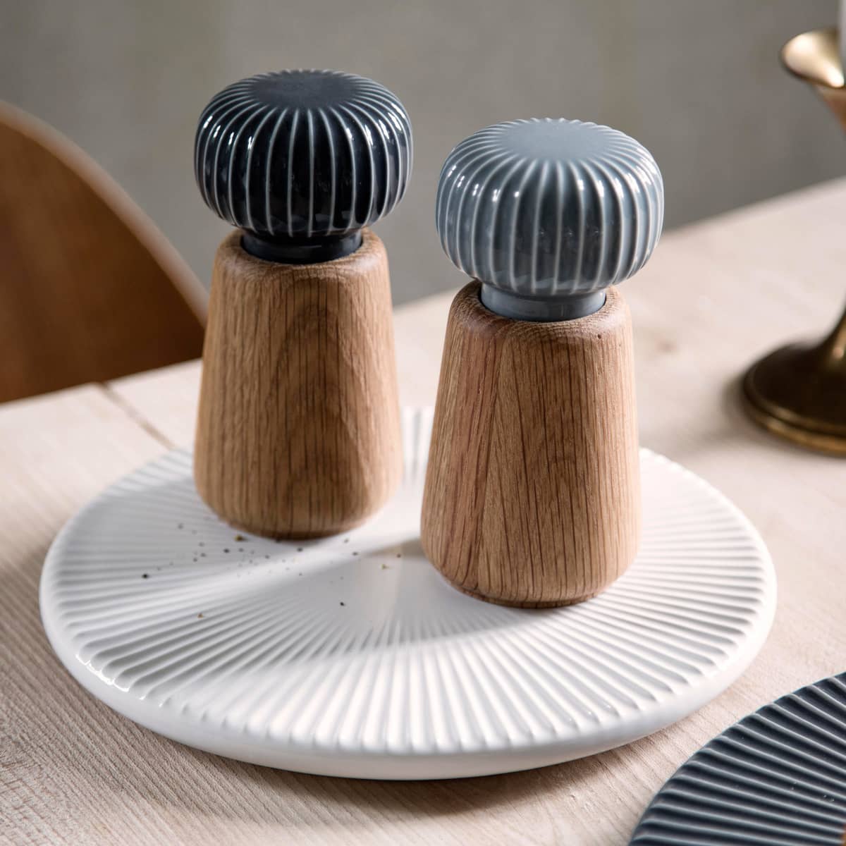 Hammershøi Salt- och Pepparkvarn 130 mm antracitgrå