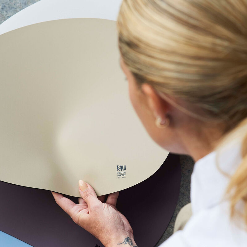 Raw bordstablett, mellow clay