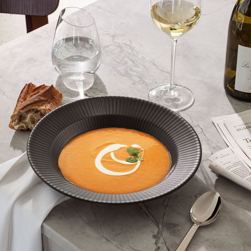 Legio Nova Black dyb tallerken 25 cm