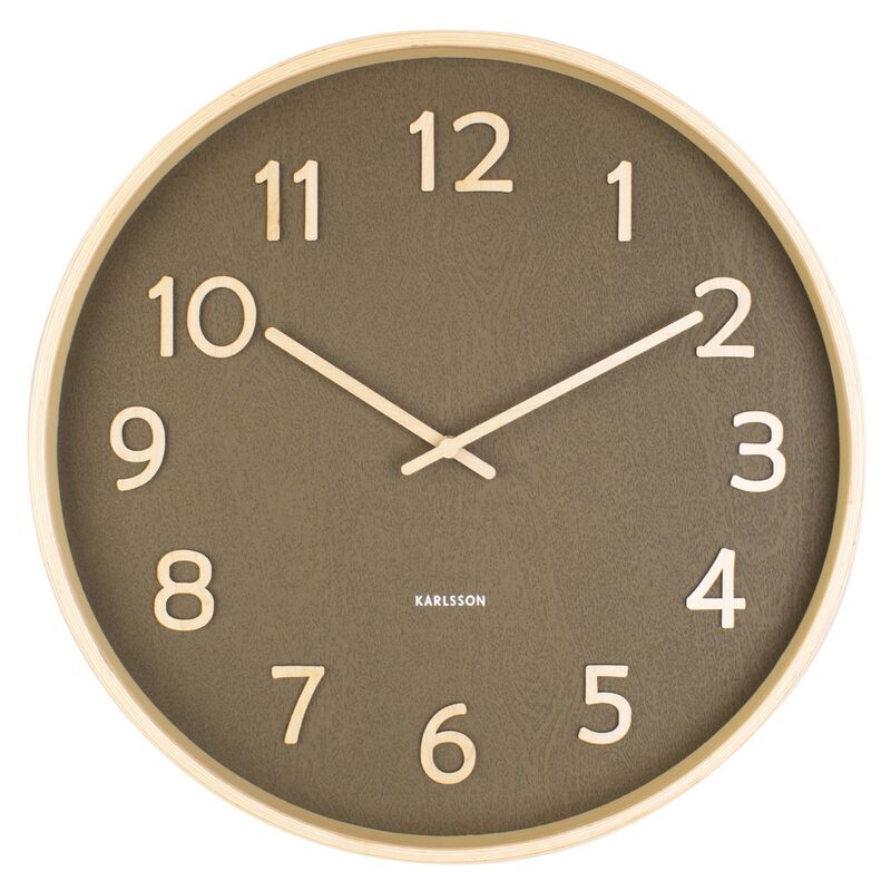 Pure vægur 40 cm, mosgrøn