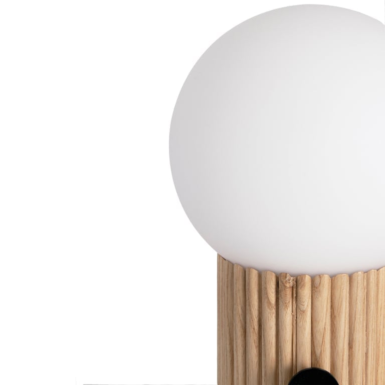 Hubble bordslampa 15 cm, natur
