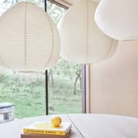 Kojo Paper Shade valaisin 38 cm, clay