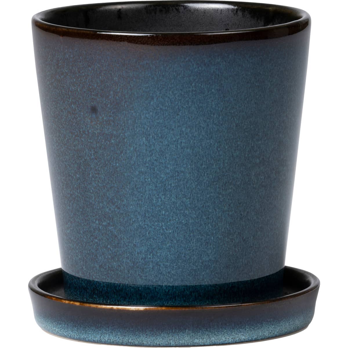 Pyntepotte 10 cm Mørkeblå