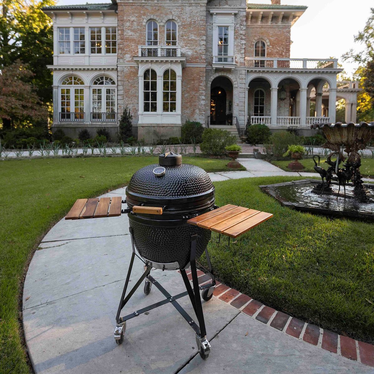 Maxi kulgrill Sort