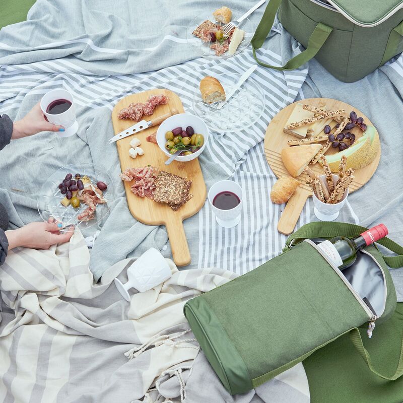 City køletaske høj, grøn