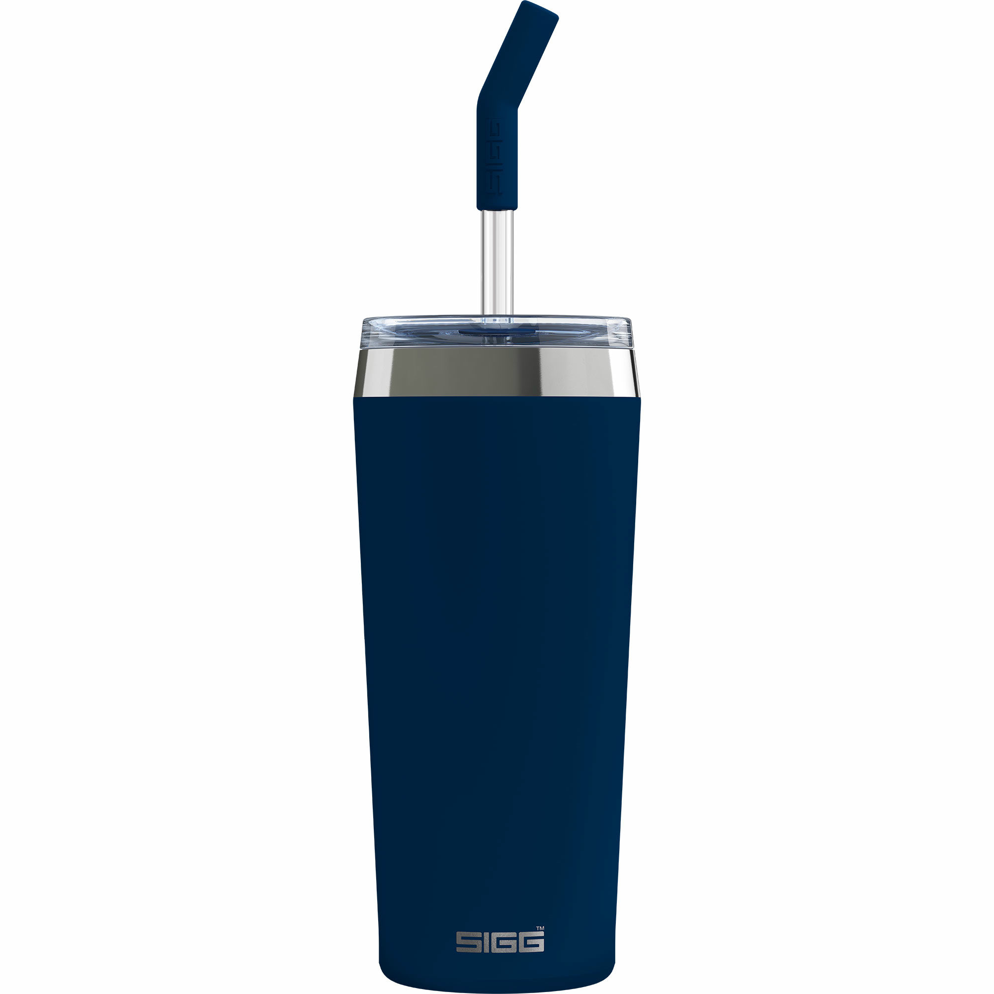 SIGG Helia termokopp med sugerør 0,6 liter, night ink