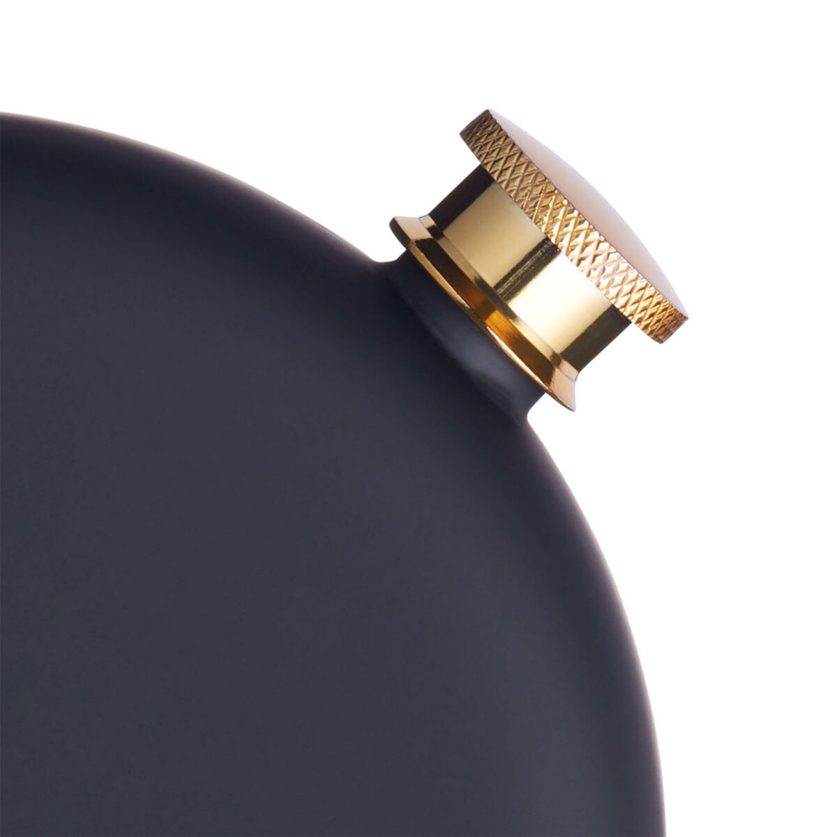 BarCraft Lommelerke Svart Matt Rustfritt Stål 350 ml