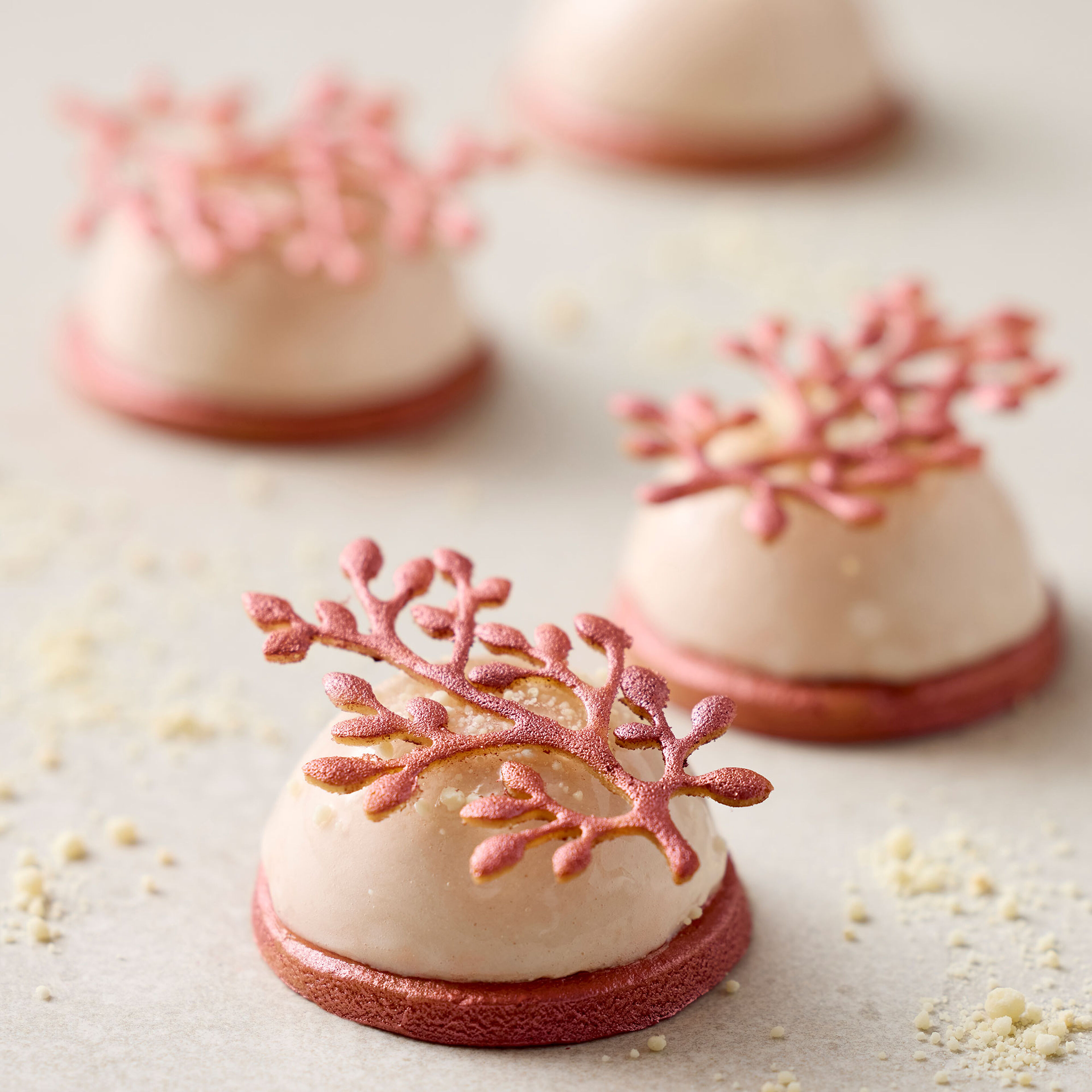 Blomsterbergs Tuileform gren silikone, latte