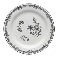 Ostindia Svart Tallrik, 21 cm