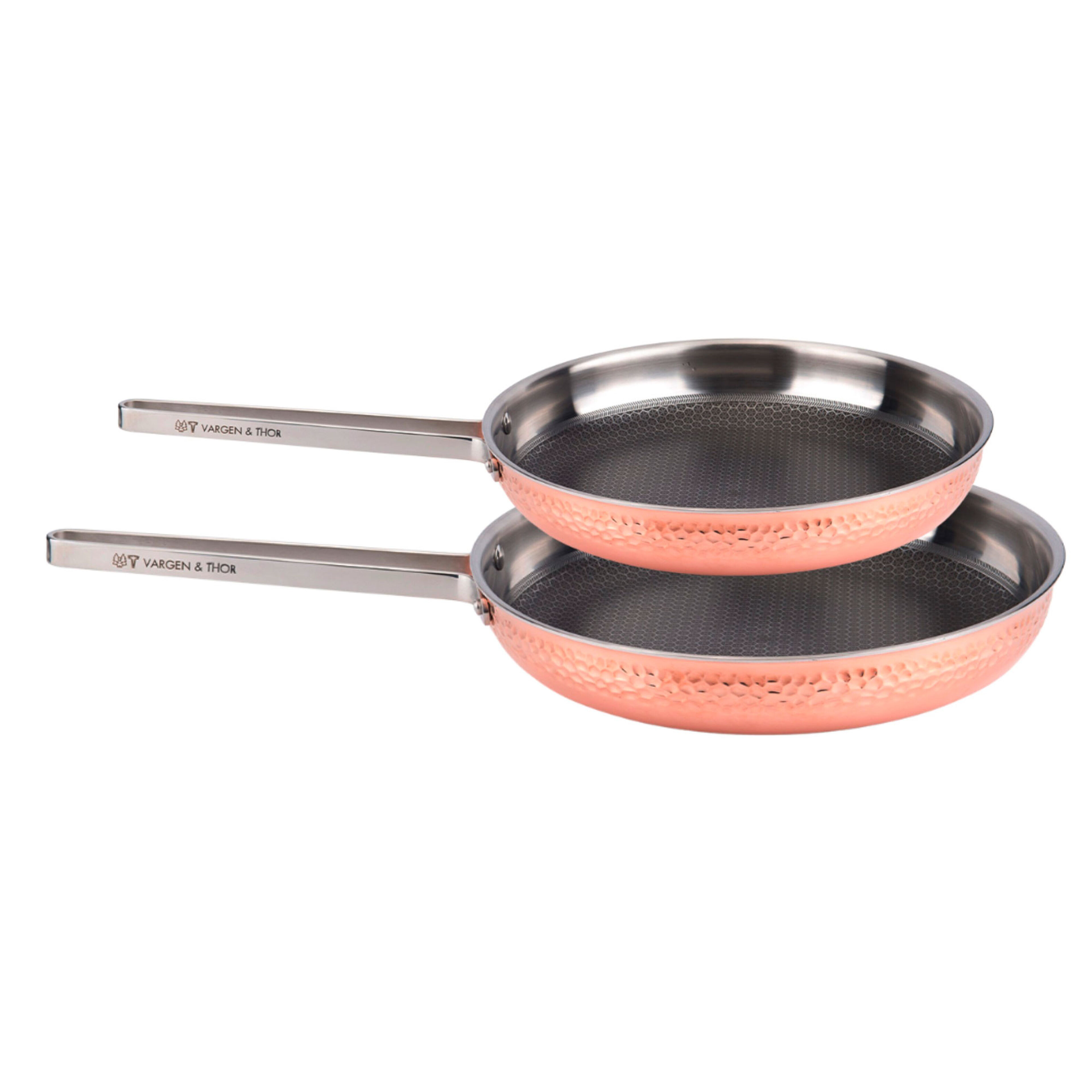 Vargen & Thor MJÖLNER.DUO stekpannor 22 cm + 28 cm