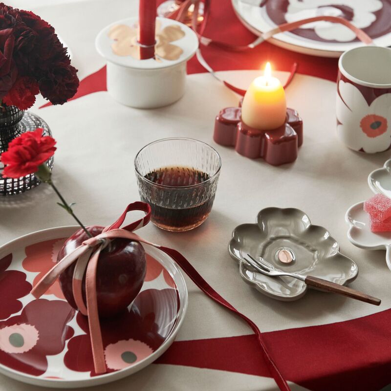 Unikko Shape lautanen 13 cm 2 kpl, terra