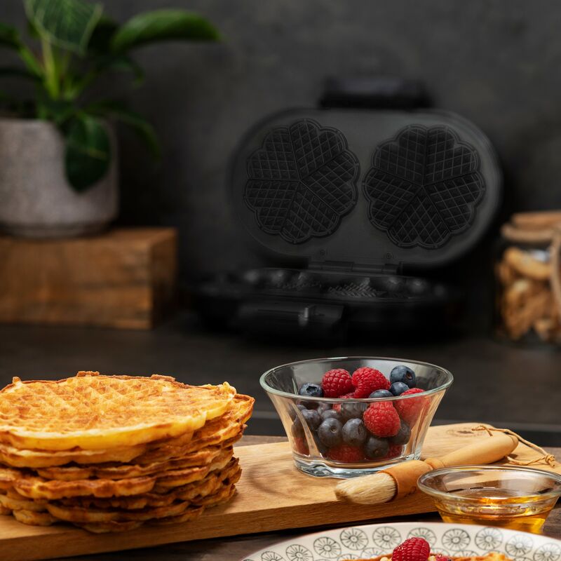 Deluxe vaffeljern dobbelt