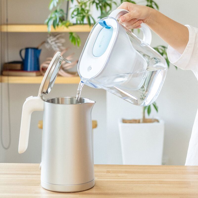 Style vattenfilterkanna + 3 filter, blå